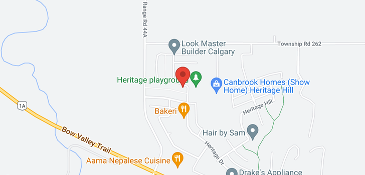 map of 178 HERITAGE DR